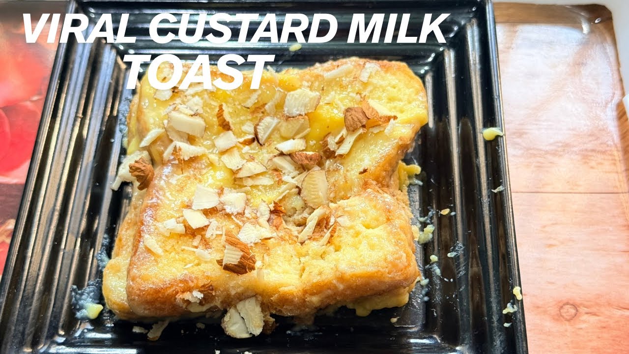 Custard milk toast recipe | kids favourite #milkbread #frenchtoast #toast #breadtoast #sweetbread