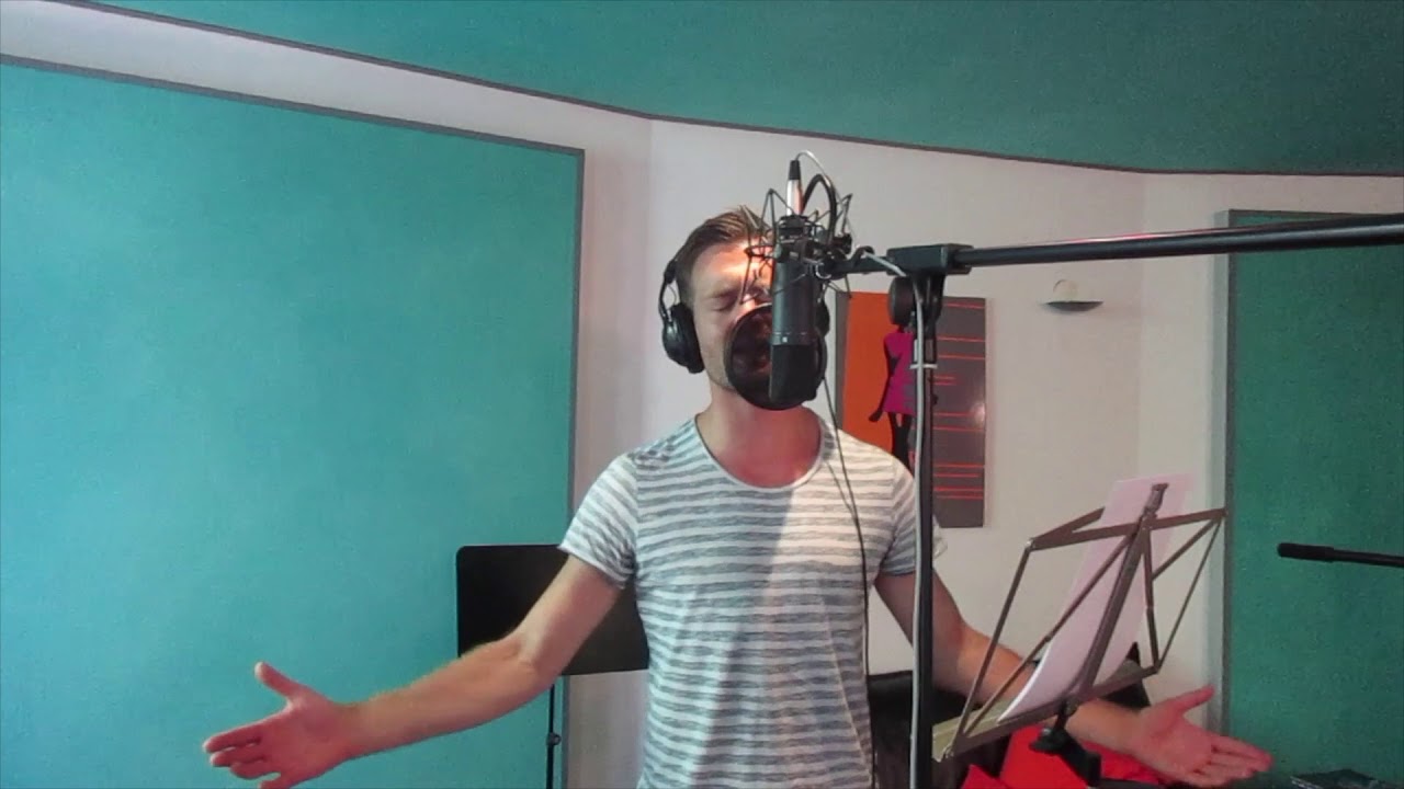 Alexander Klaws im MDV Studio Berlin