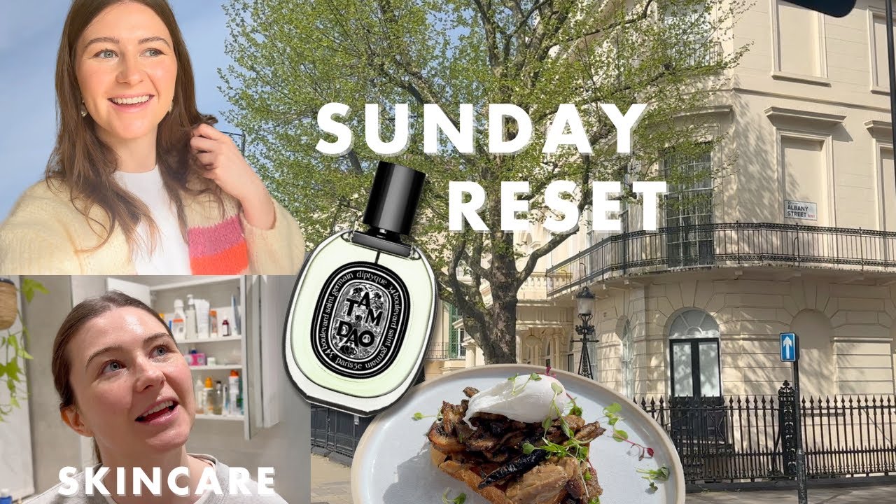 Sunday reset vlog - brunch, skin care routine, pesto pasta & perfumes