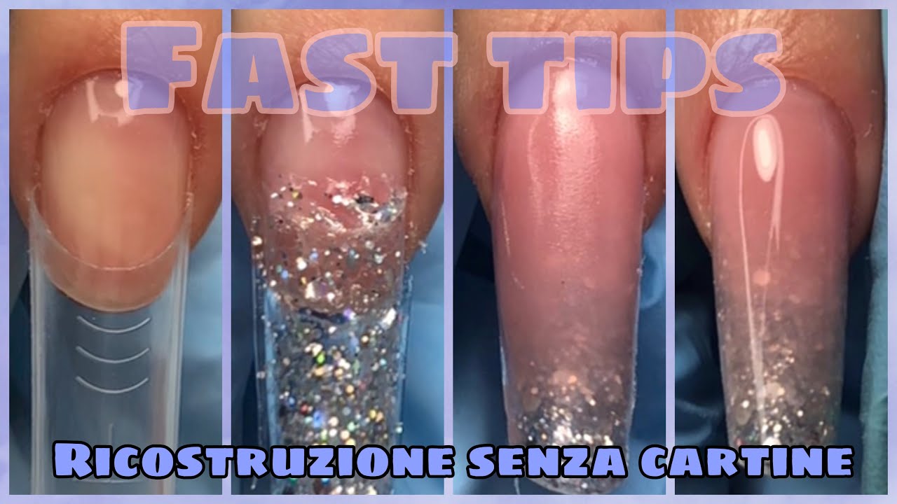 FAST TIP?? RICOSTRUZIONE UNGHIE SENZA LE NAIL FORM