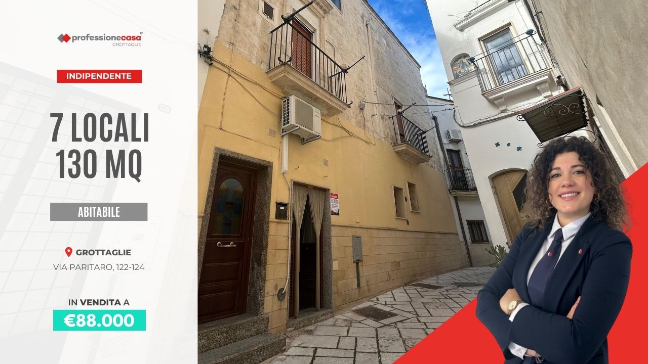Stabile indipendente in Via Paritaro 122-124, Grottaglie