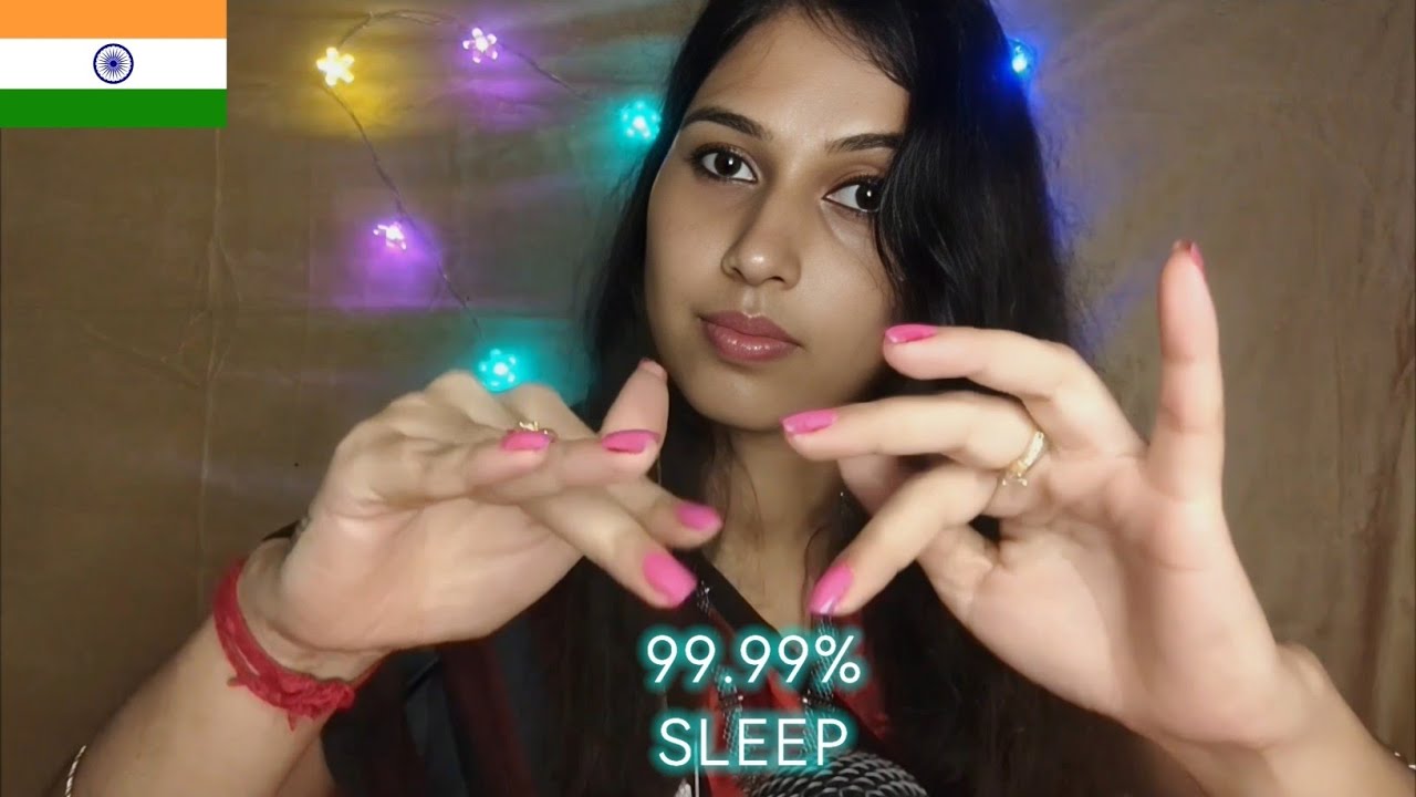 Hindi Asmr-99.99% Deep Sleep & Relaxing with multiple triggers 😴😴🛌