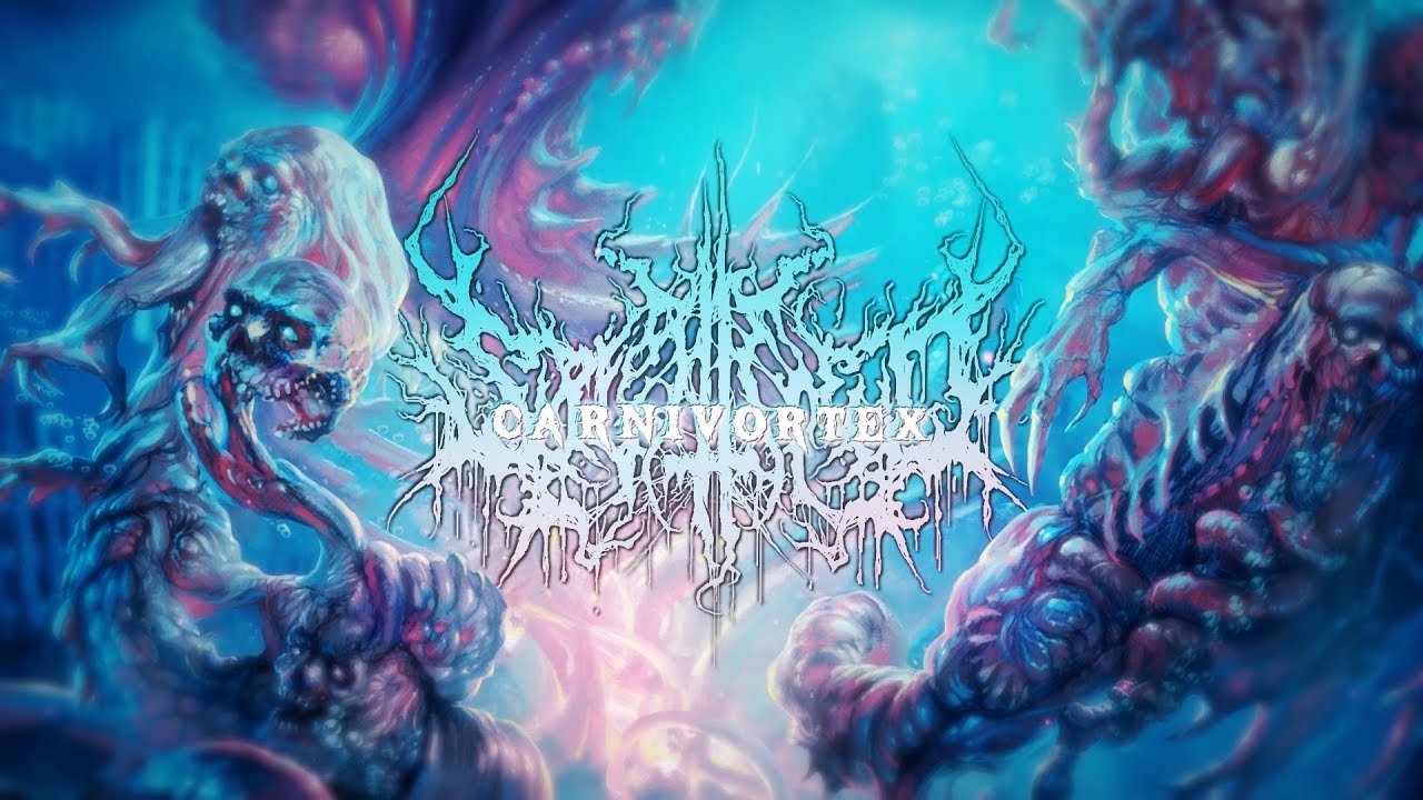 SPLATTERED - CARNIVORTEX [OFFICIAL LYRIC VIDEO] (2019) SW EXCLUSIVE