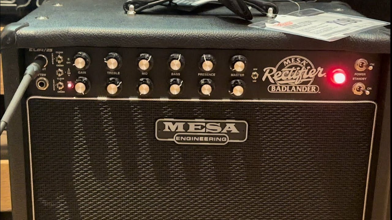 Mesa Boogie Rectifier Badlander 25 watt 1x12 Combo w Celestion Creamback