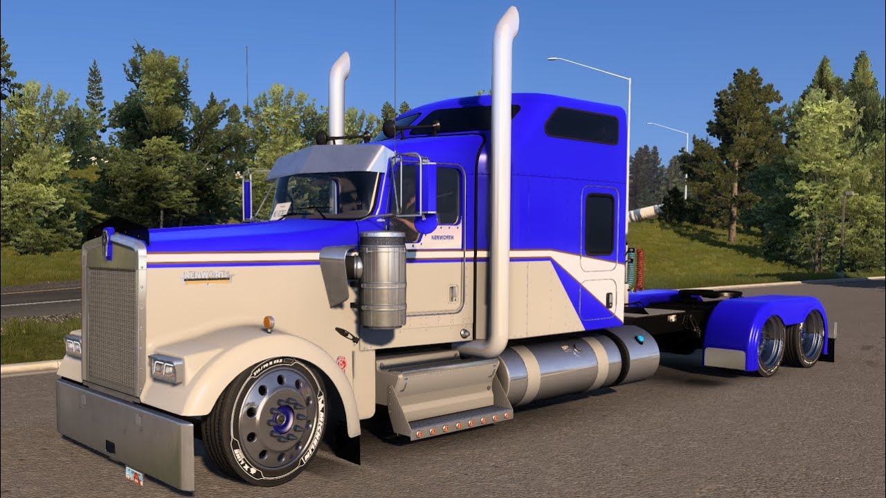 American Truck Simulator / Kenworth W900 Long and Lowered Part 51 / Let's Play