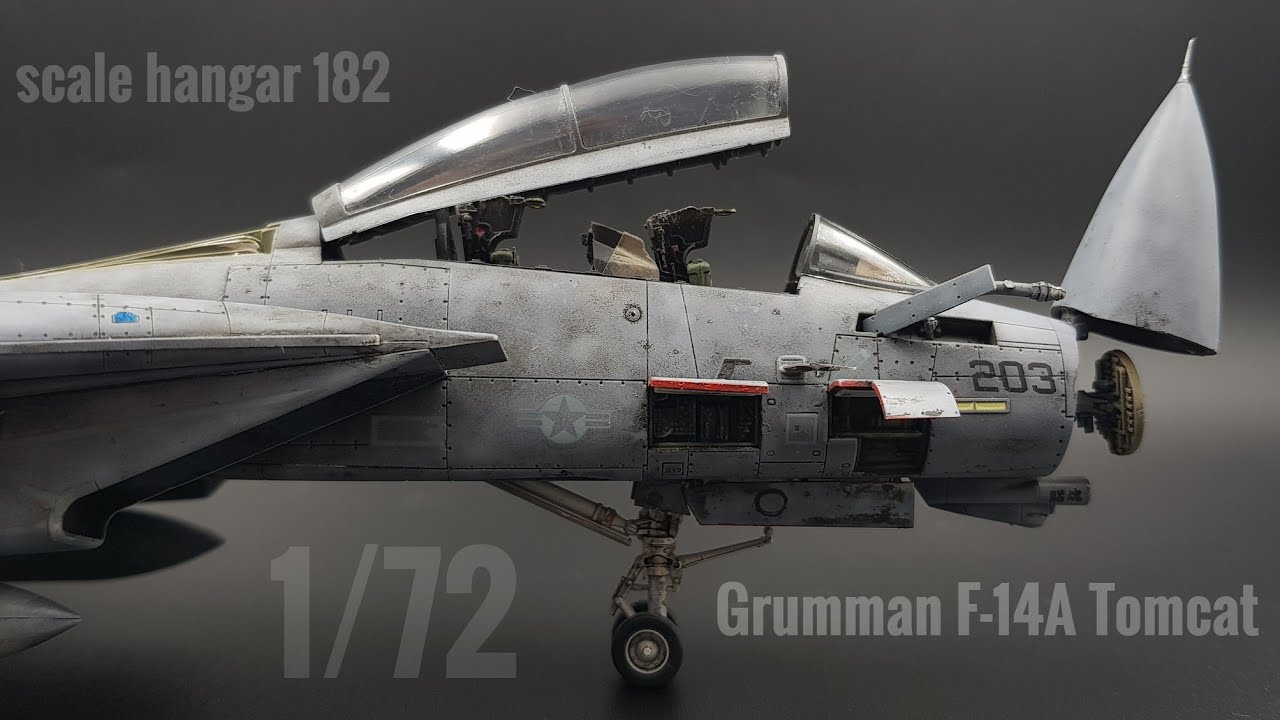 Grumman F-14A Tomcat 1/72 scale model