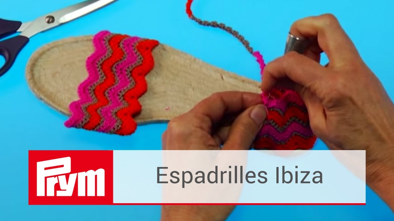 Prym Espadrilles selber häkeln | Prym Espadrilles Ibiza