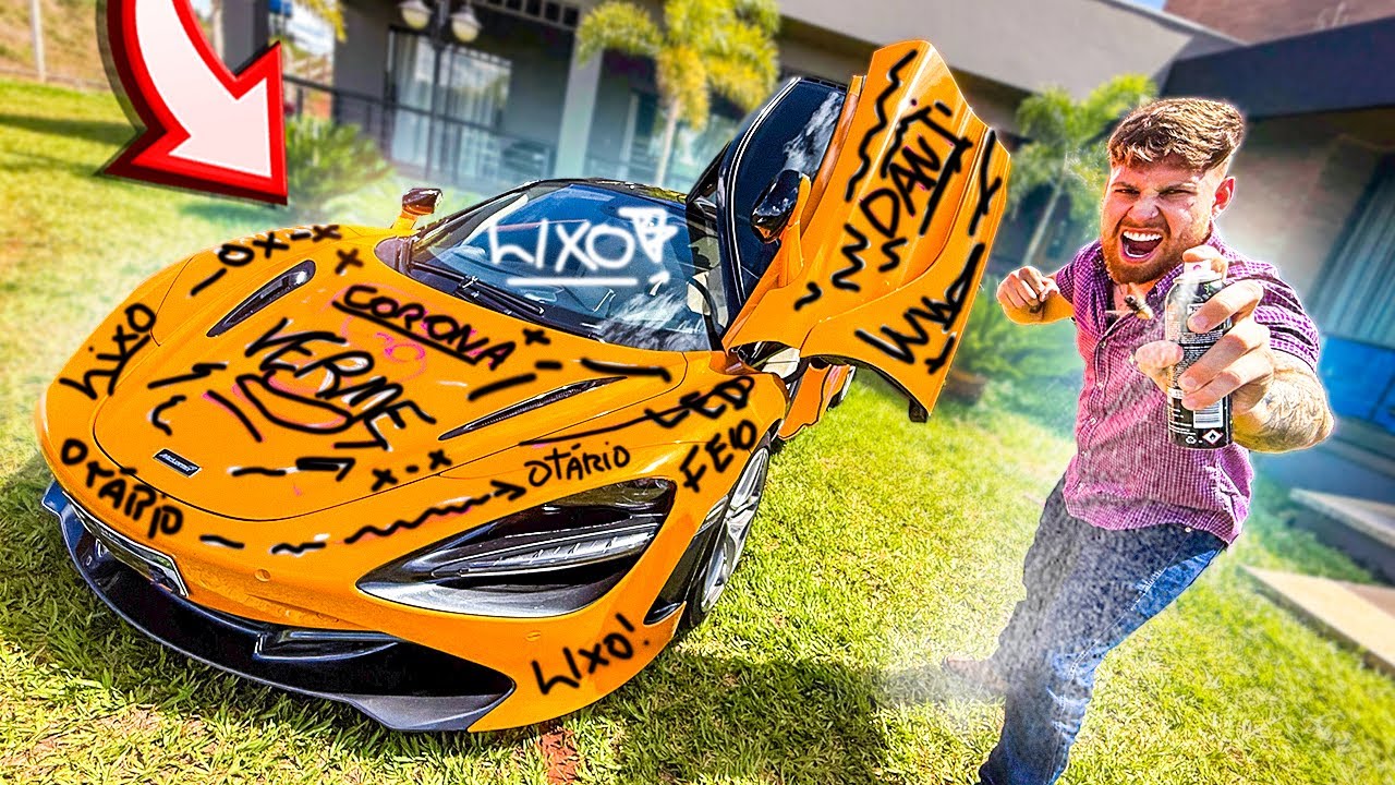 PIXEI A MC LAREN DO RENATO ESCONDIDO - EU SOU O REI DA TROLAGEM 👑😎
