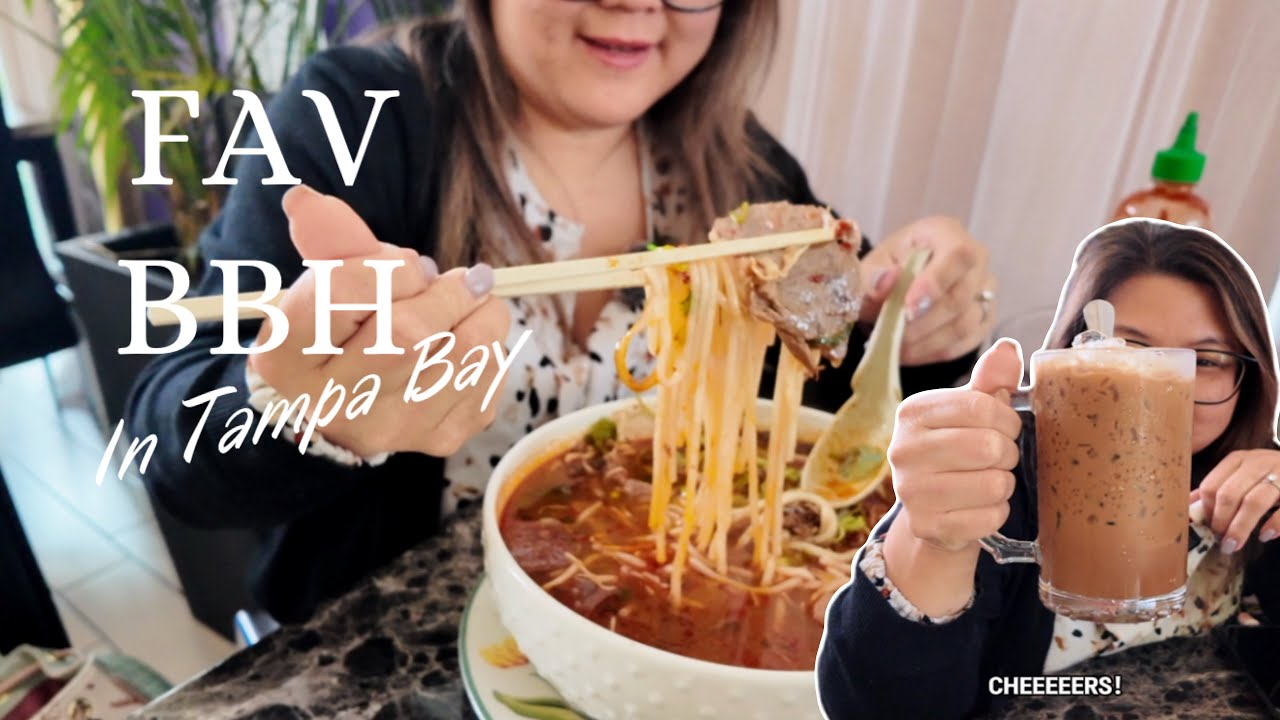 My favorite spot for Bun Bo Hue in the Tampa Bay Area | Caf&eacute; B&iacute;ch Nga &bull; Pinellas Park, FL