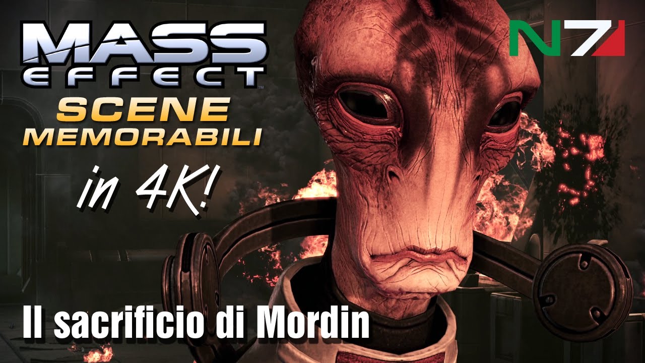 Mass Effect Scene Memorabili: il sacrificio di Mordin [4K]