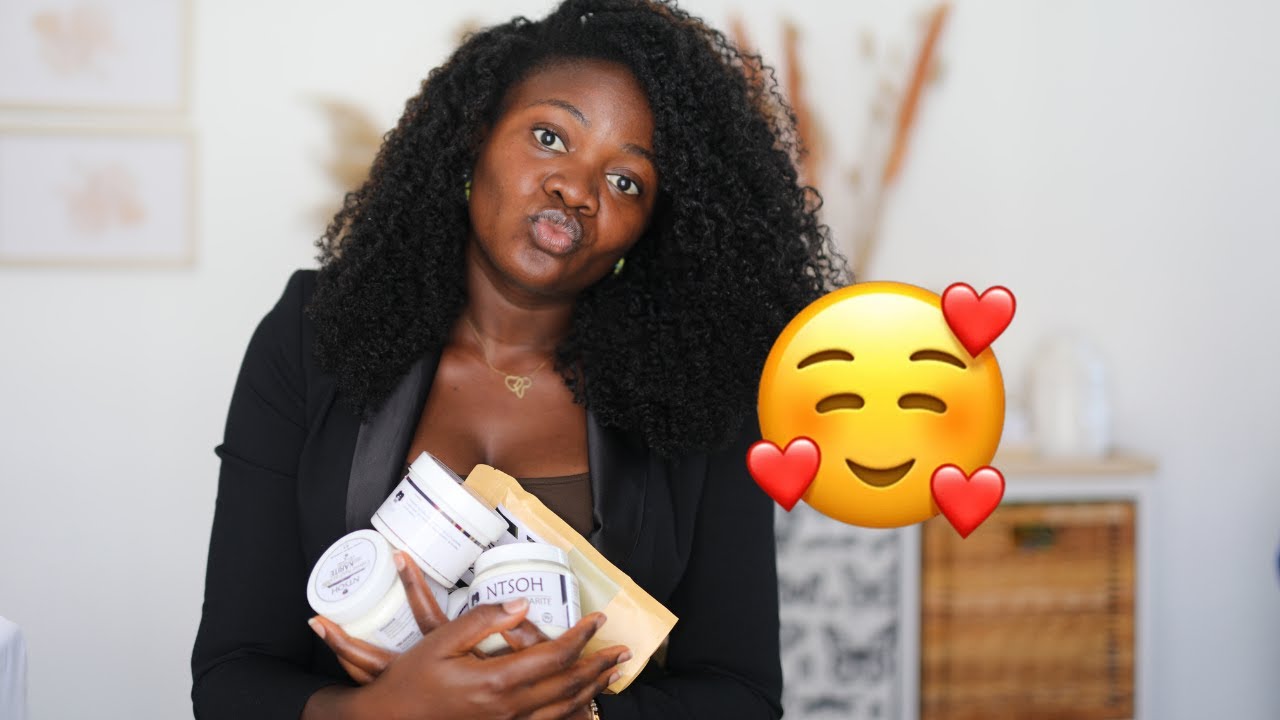 Mes produits capillaires pour cheveux crépus secs et cassants || pays tropicaux aussi