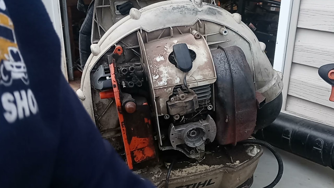 RDMJ.SOPLADORES BR600 ,500,550 STIHL .LAS PARTES QUE MAS FALLAN.