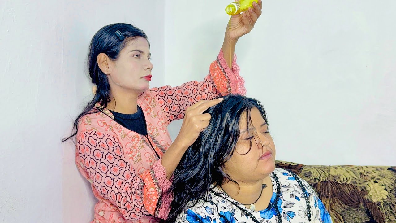 Asmr Doing My Head Massage 💆