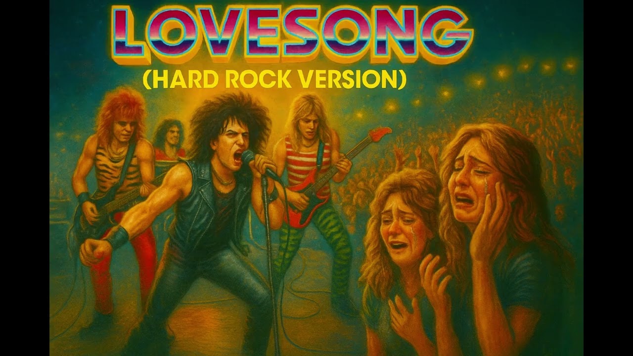 The Cure – Lovesong (AI Hard Rock Cover) | Reimagined Hard Rock Version