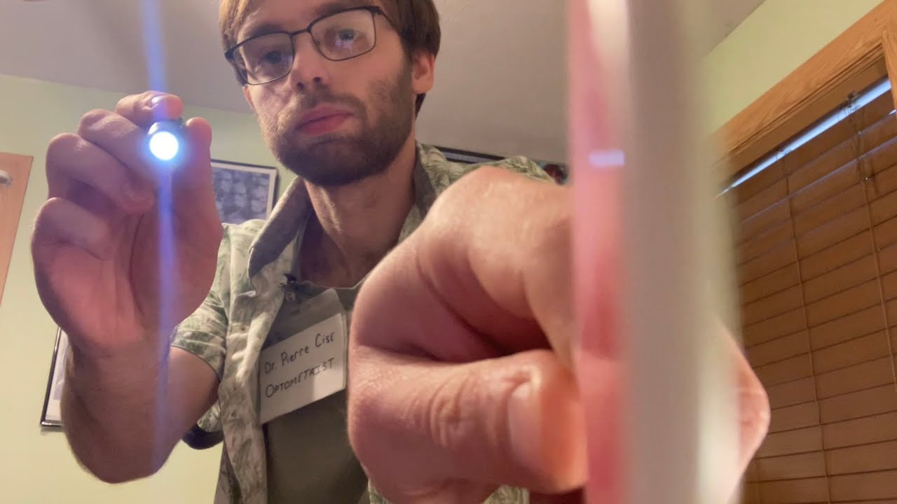 Lofi ASMR | Precise Eye Exam With Pierre Cise