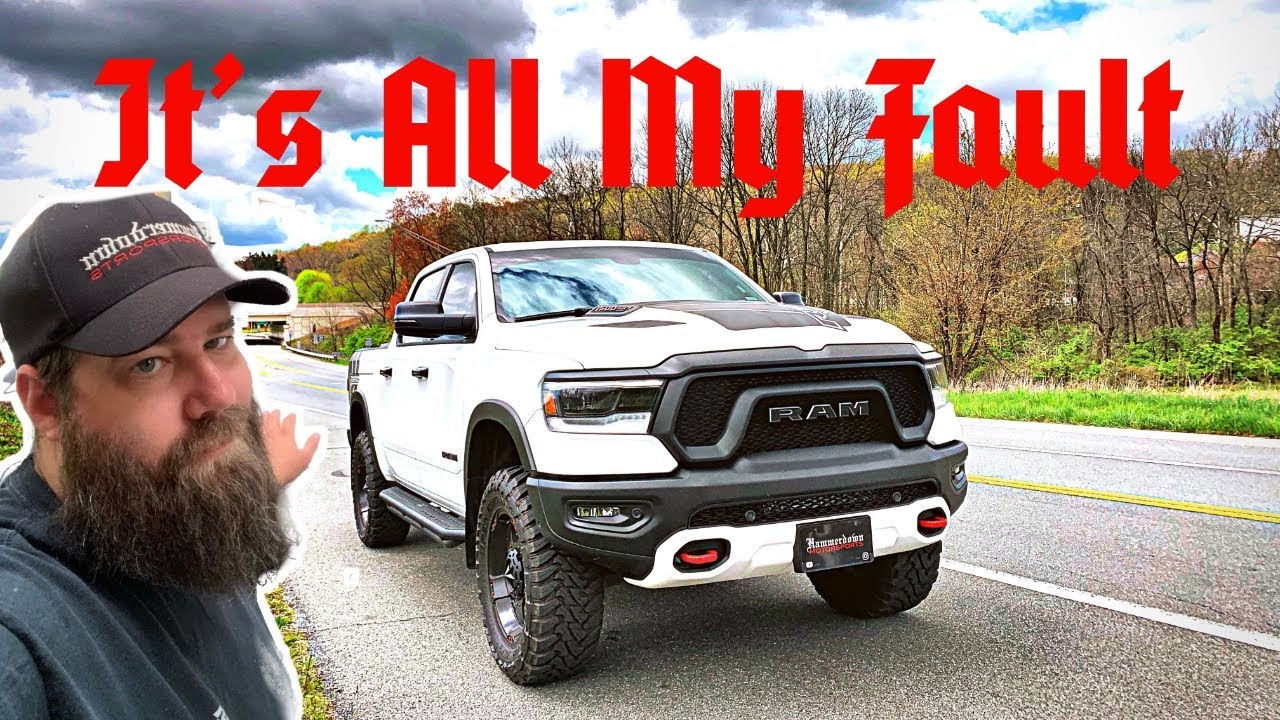 2019 Ram Rebel Wheel Spacer Mistake