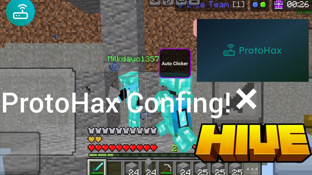 【ProtoHax, Apollon Client】 The Hive - Best Confing 1.26+ / Scaffold, AntiKB ..