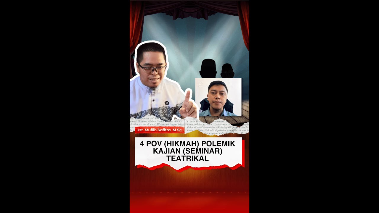 VP650 | 4 𝒑𝒐𝒗 (𝒉𝒊𝒌𝒎𝒂𝒉) 𝒑𝒐𝒍𝒆𝒎𝒊𝒌 𝒌𝒂𝒋𝒊𝒂𝒏 (𝒔𝒆𝒎𝒊𝒏𝒂𝒓) 𝒕𝒆𝒂𝒕𝒓𝒊𝒌𝒂𝒍 | Muflih Safitra, M.Sc. [1446H/2025]