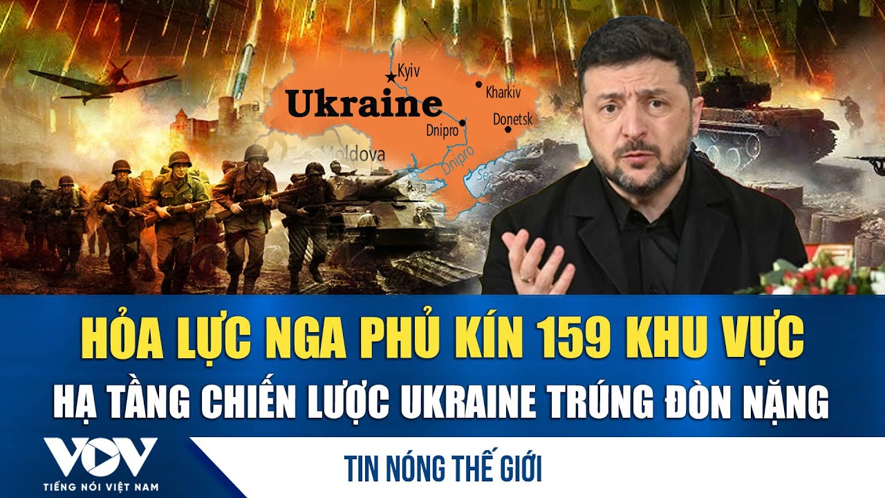 Tin nóng quốc tế 26/1: Nga mở đòn đánh tổng lực, hạ tầng chiến lược Ukraine trúng đòn nặng | VOV