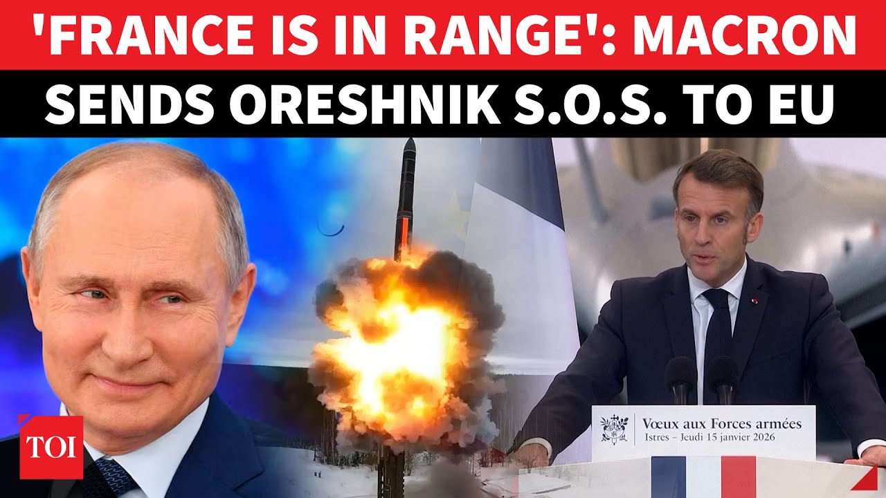 Putin's Oreshnik Missile 'Strikes Fear' In Macron; French President Sounds Alarm | 'We're In Range'