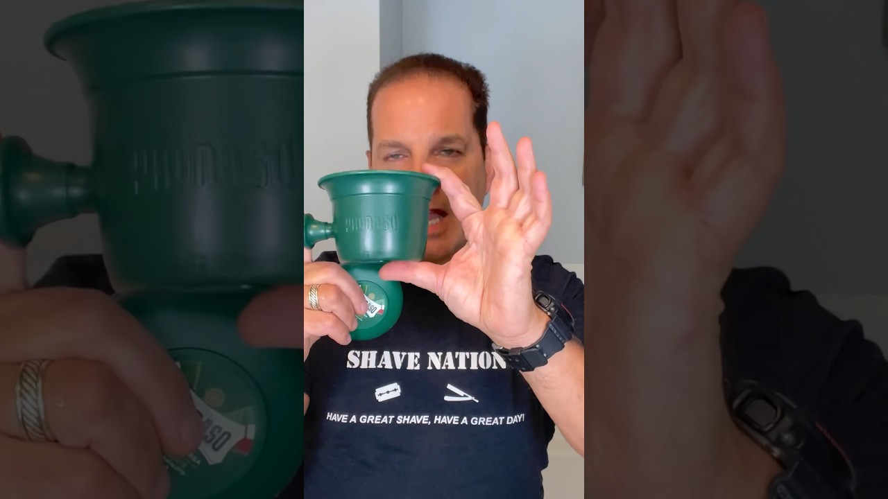 Does the Soap Puck Fit into the Proraso Mug? #skincare #skincareroutine #shaving #shorts #howto