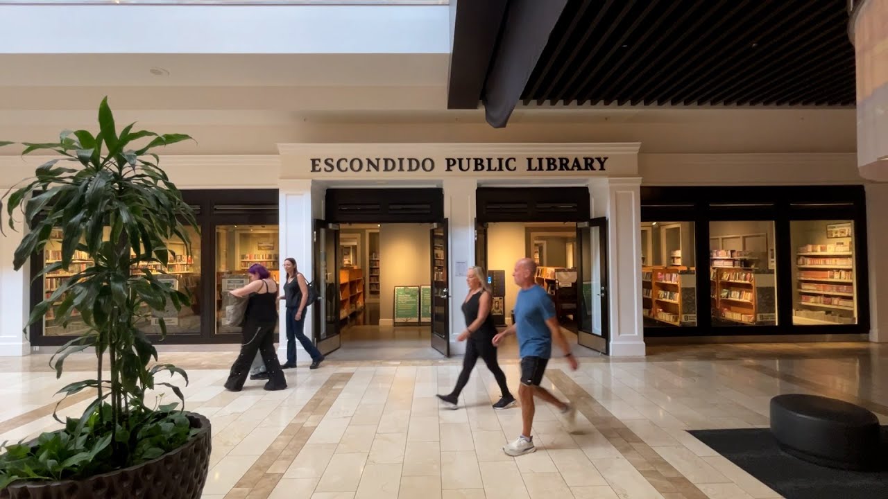 Escondido Library’s temporary location at mall draws more families, teens