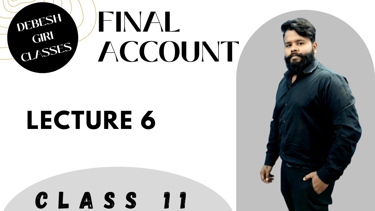 Final account with adjustment!#class12accounts
