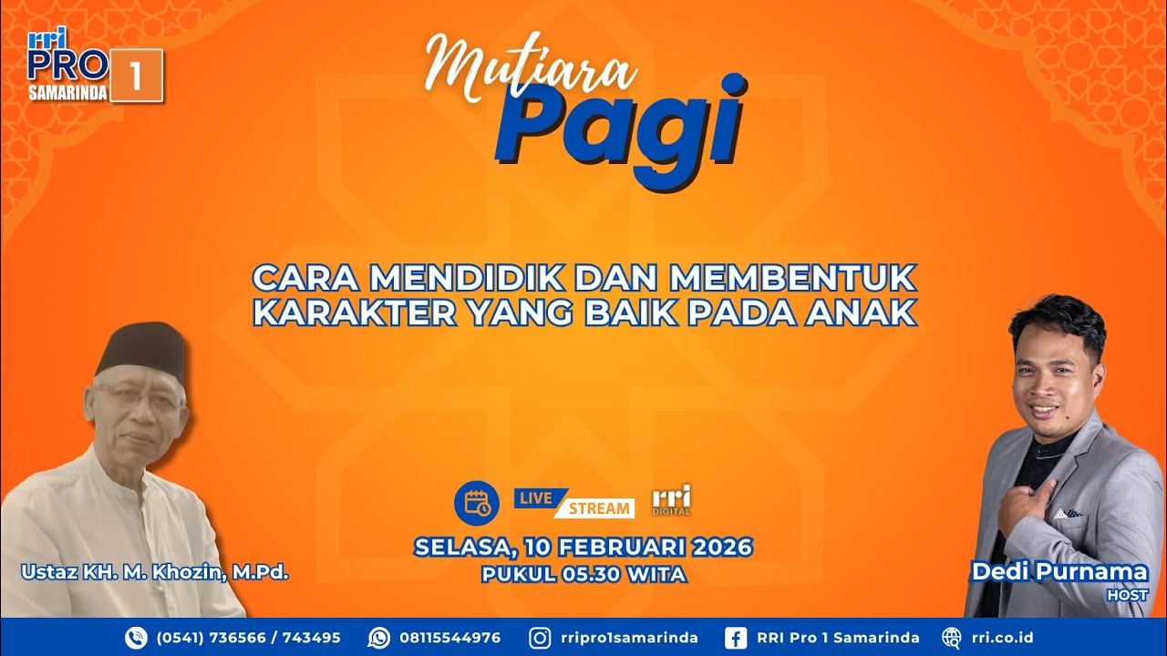 CARA MENDIDIK DAN MEMBENTUK KARAKTER YANG BAIK PADA ANAK || MUTIARA PAGI