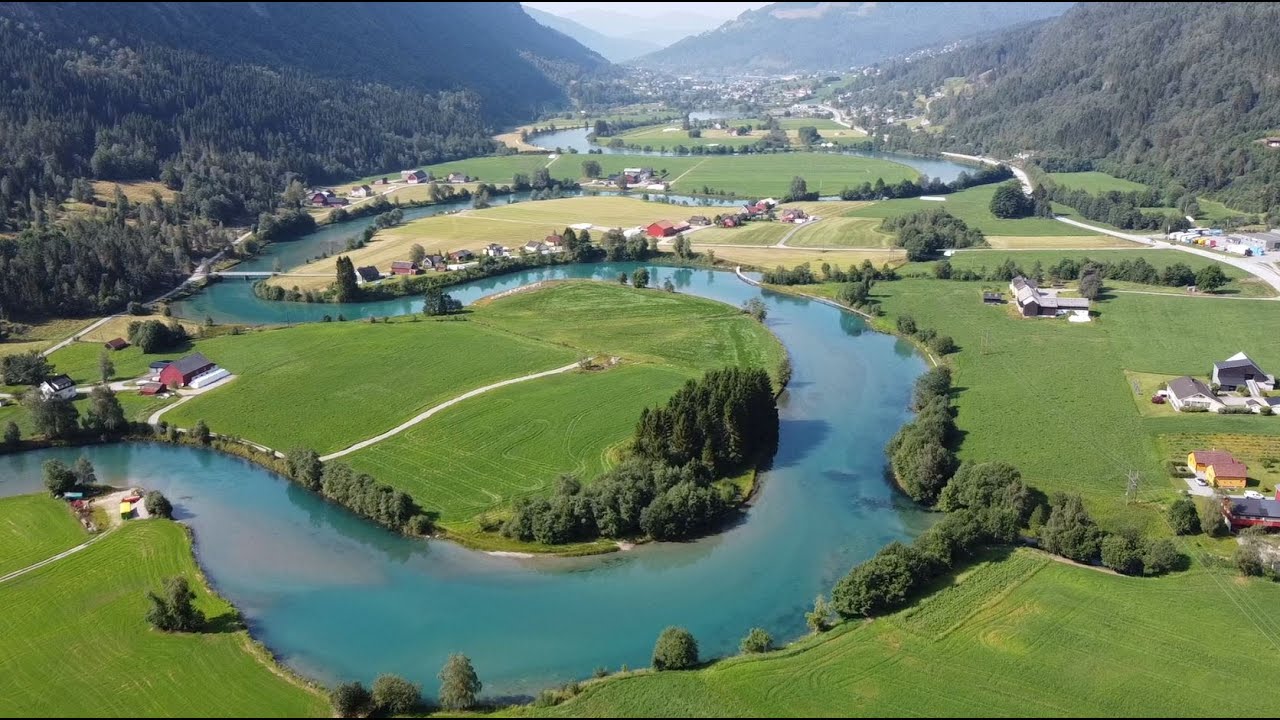 Beautiful Village Stryn Norway | Stryn Road Trip | DJI | GoPro