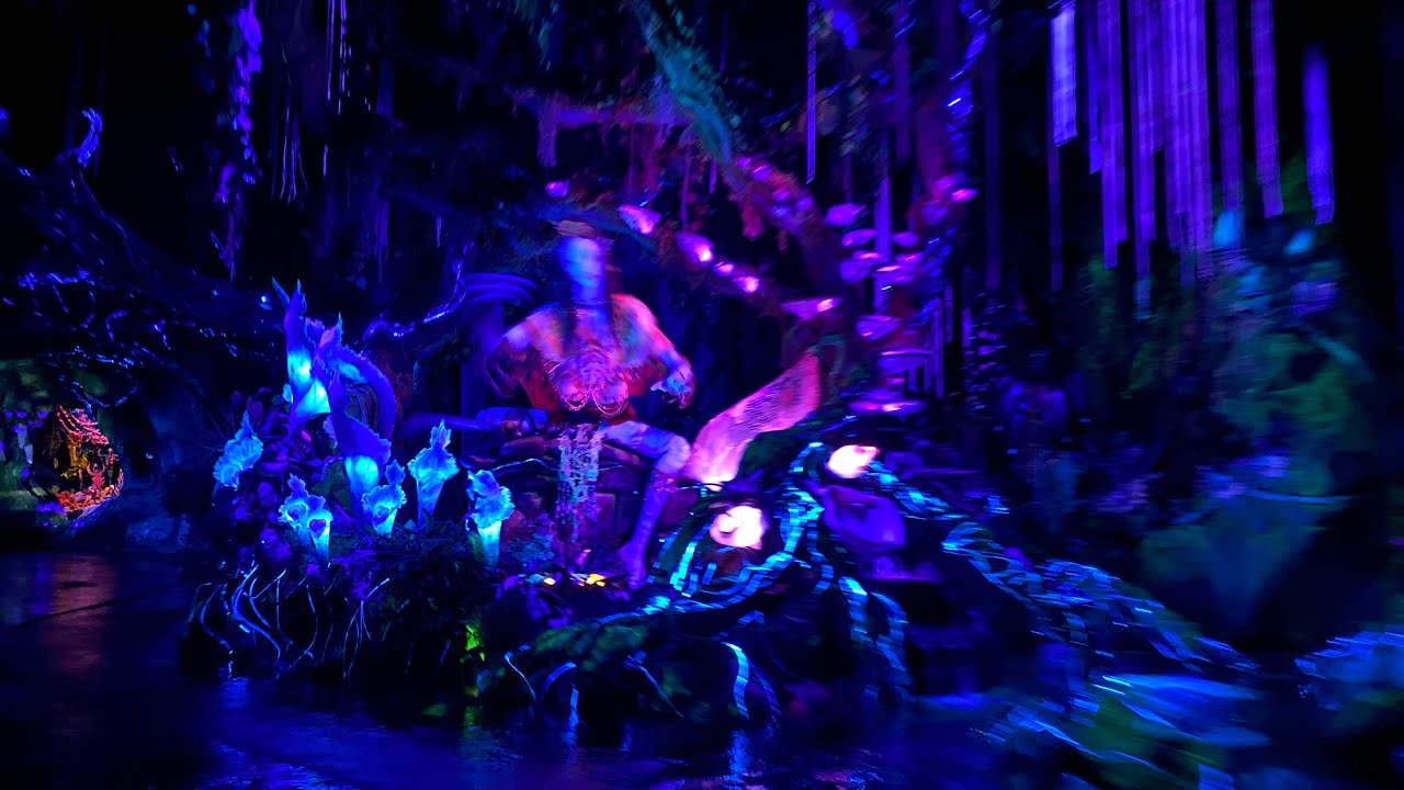 Na'vi River Journey Full Experience 1080p POV with Low Light Disney’s Animal Kingdom Disney World