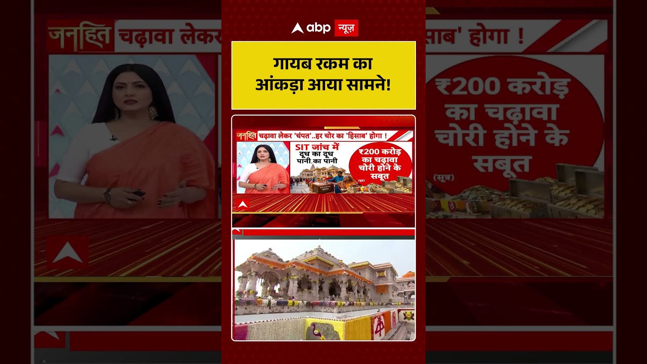 Sandeep Chaudhary On Ram Mandir Scam : गायब रकम का आंकड़ा आया सामने!| #viral #rammandir