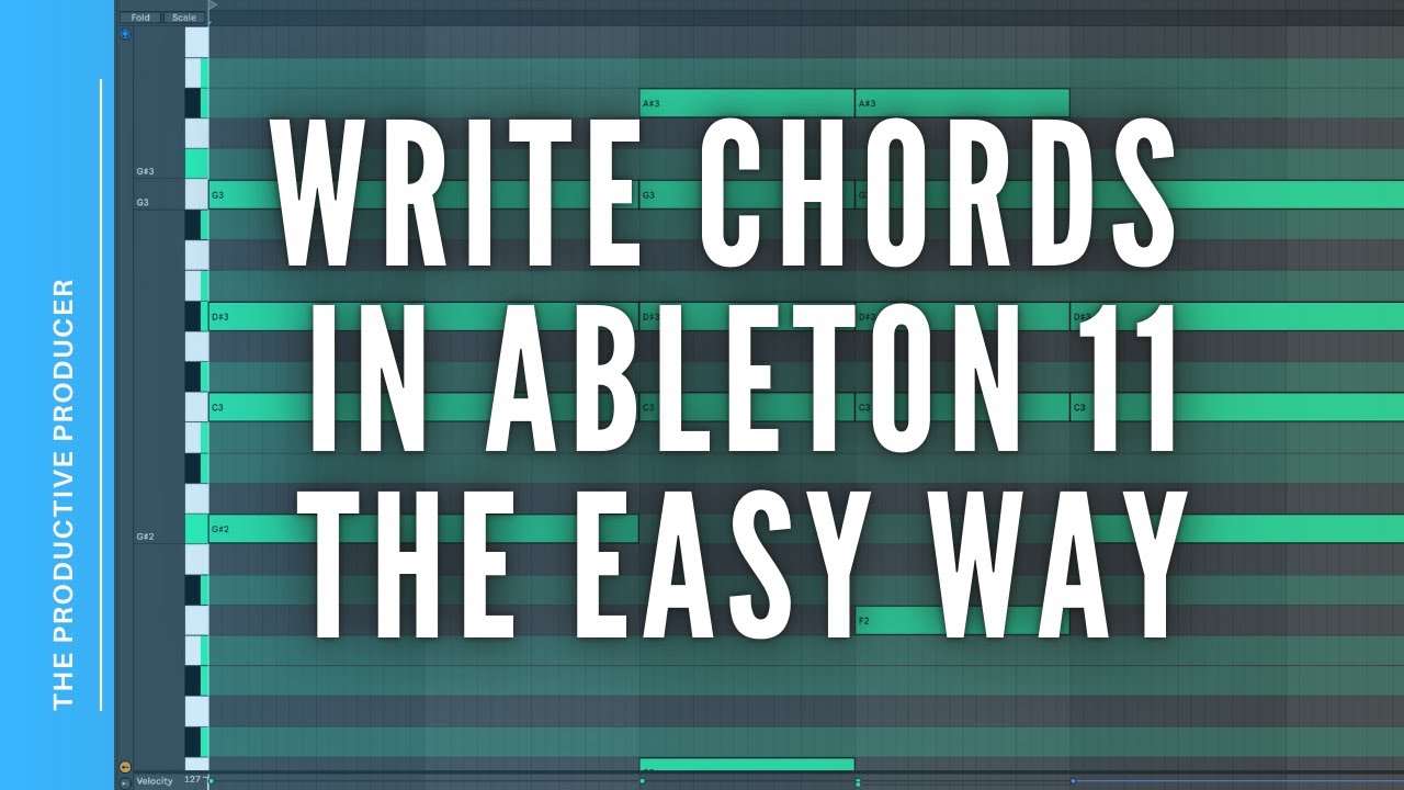 The Easiest Way to Write Chords in Ableton - Ableton Live 11 Tutorial