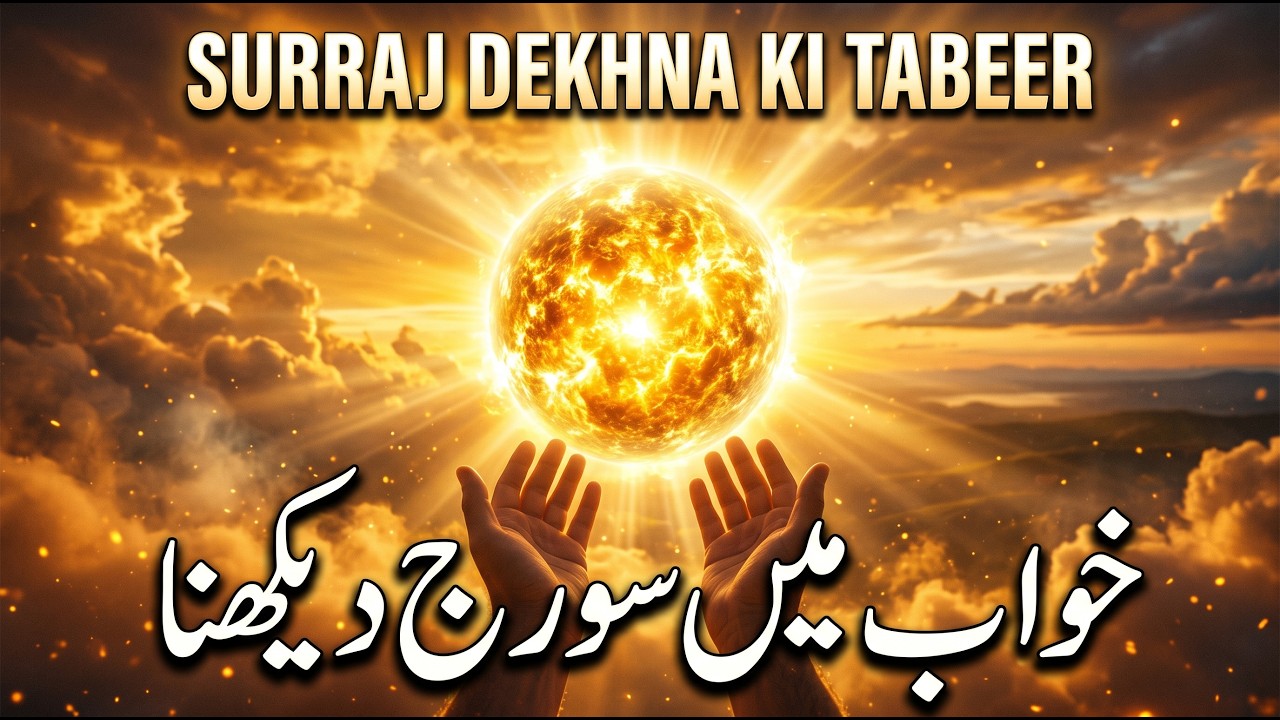 Khwab Mein Suraj Dekhna Ki Tabeer | خواب میں سورج دیکھنا | Sun In Dream Meaning | Mufti Saeed Saadi