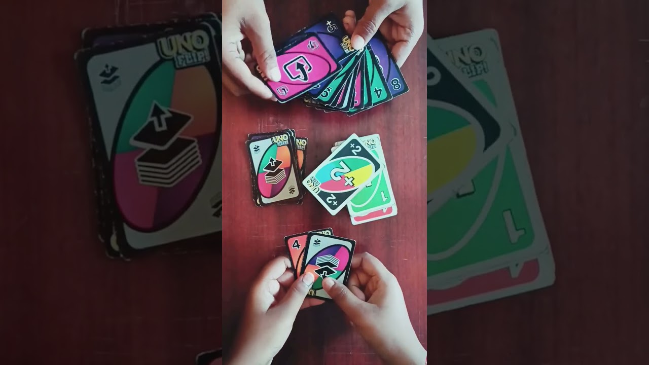 UNO FLIP CHELLENG 🤯/ #viral #uno #unocardgame #unocards #unoflip