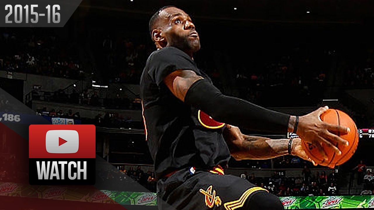 LeBron James Full Highlights at Nuggets (2015.12.29) - 34 Pts, 6 Reb, DUNKFEST!