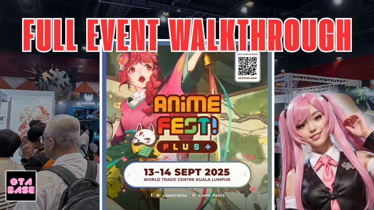 Anime Fest Plus+ 2025 [Malaysia] | Comic Fiesta’s Biggest Anime, Cosplay & Gaming Event!