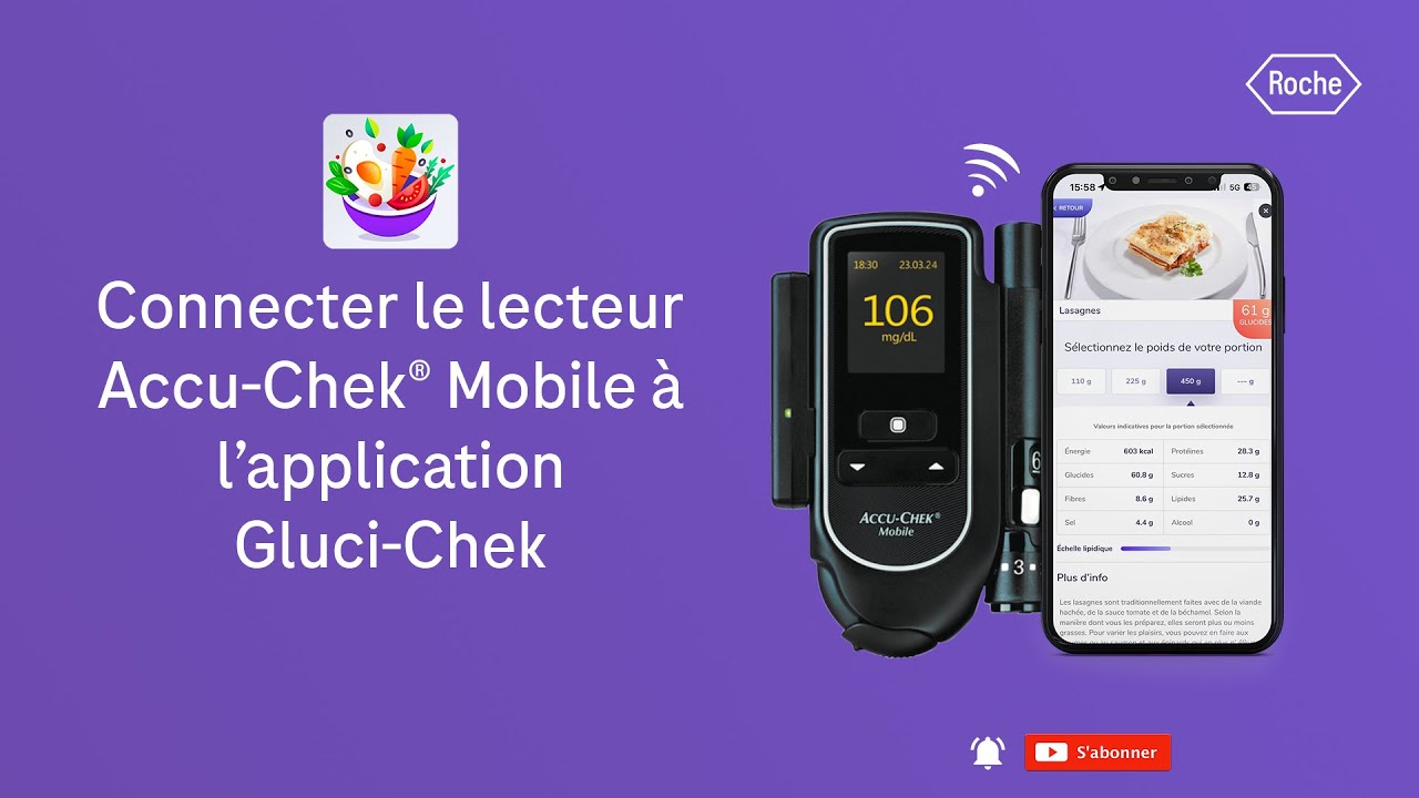 📱Gluci-Chek : Comment connecter votre lecteur Accu-Chek® Mobile à l’application ?📱