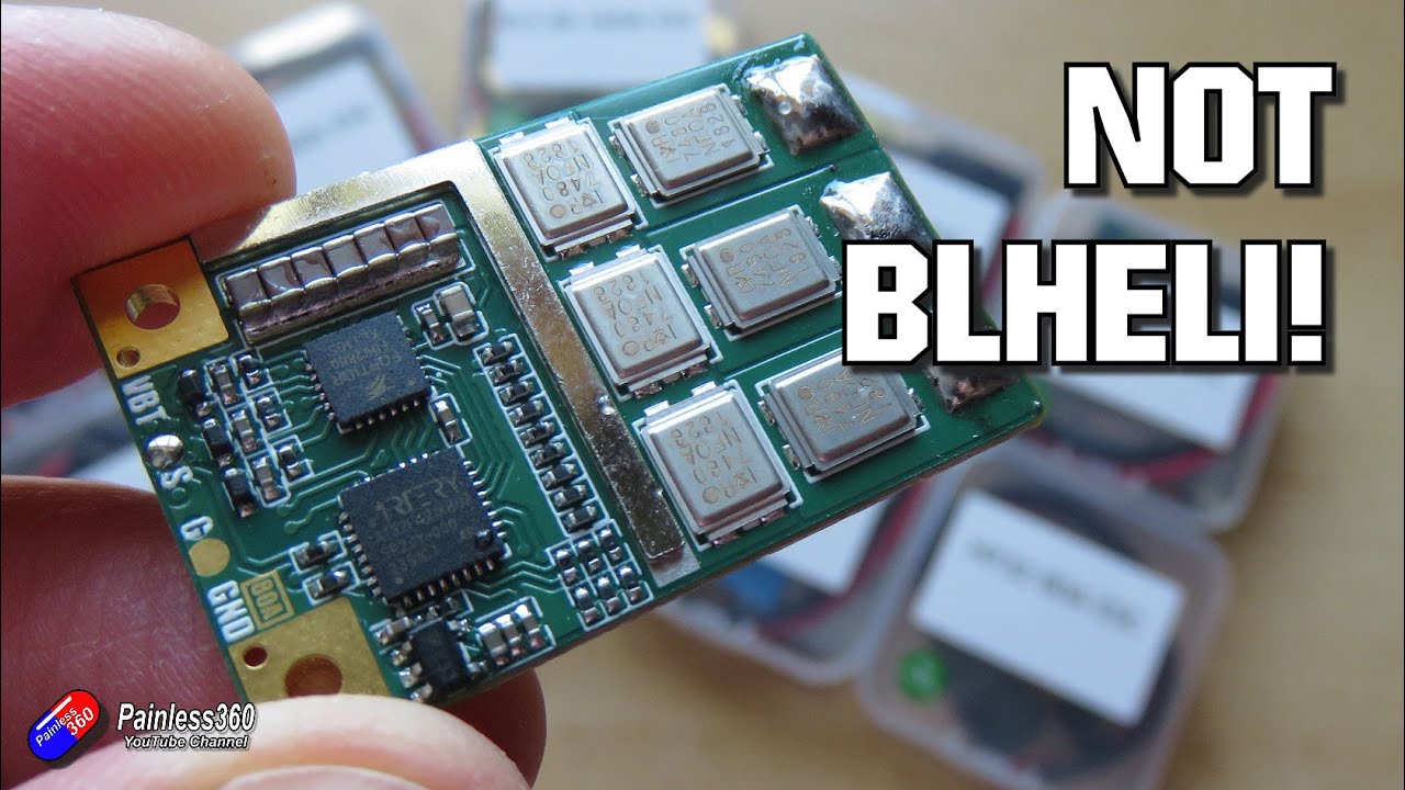 ESCs not running Bl_Heli? These run AM32 and HF32...