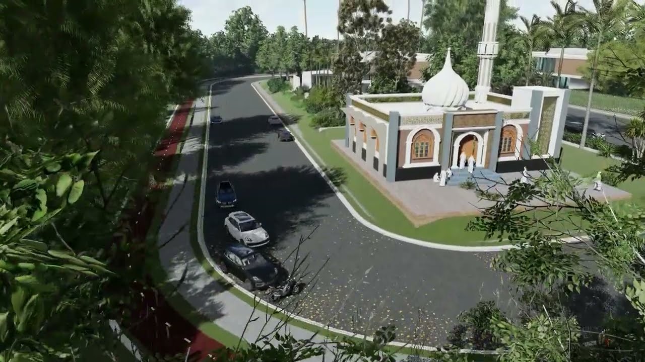 Beautiful mosque design