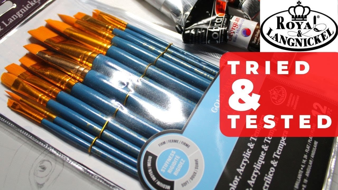ROYAL and LANGNICKEL TAKLON BRUSH Set Test and Review | Are they worth it?