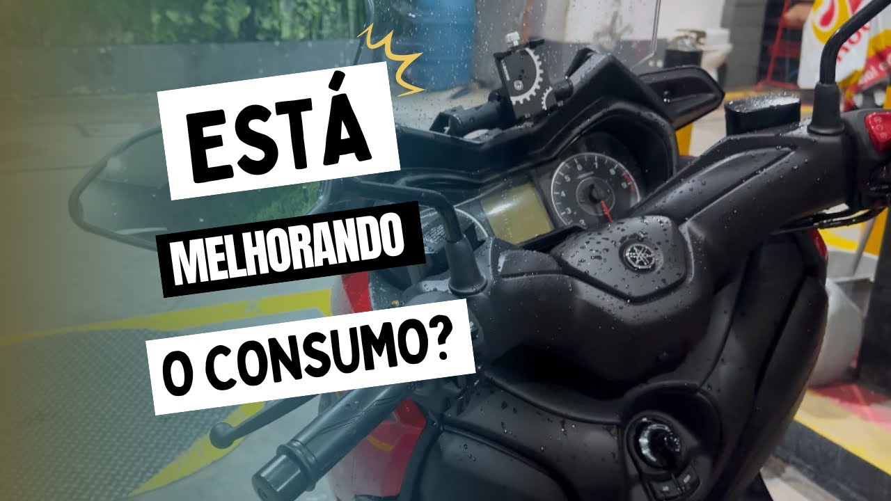 TERCEIRA MÉDIA DE CONSUMO DA XMAX 250 0KM