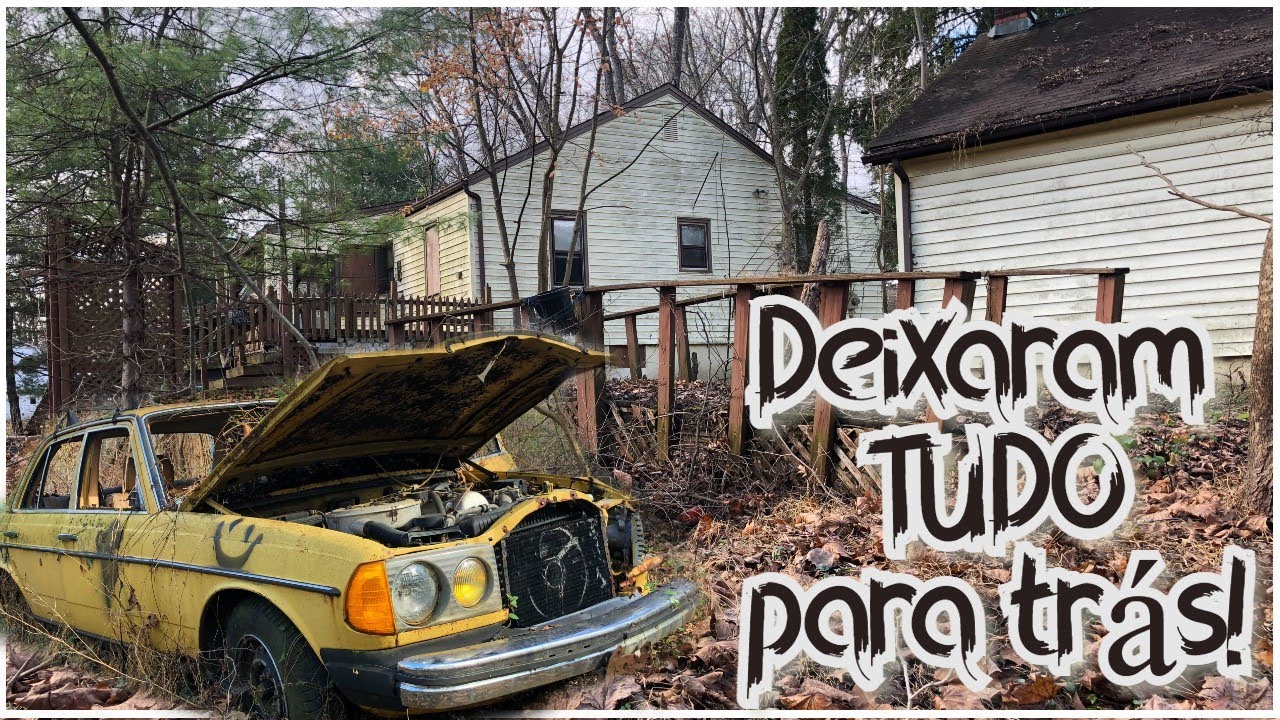 CASA/ESCRITORIO ABANDONADO COM TUDO DENTRO NOS ESTADOS UNIDOS