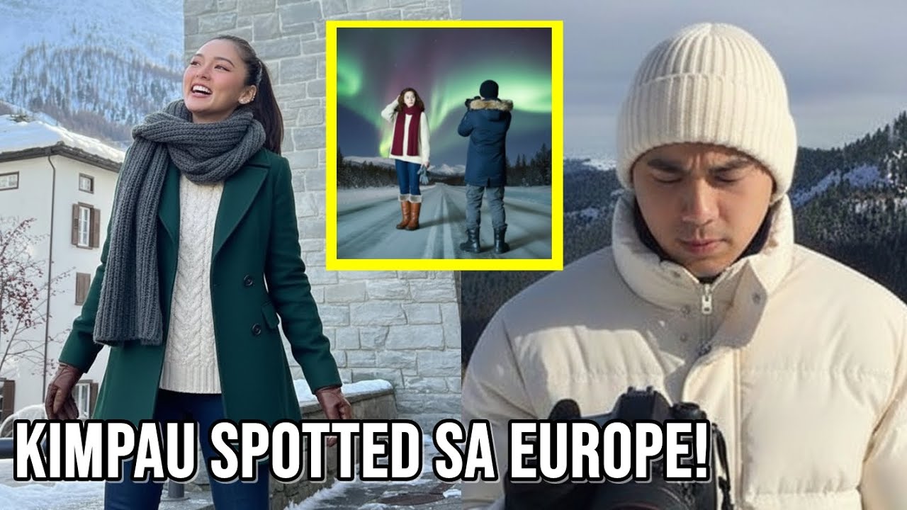 KIM CHIU AT PAULO SPOTTED SA EUROPE NORDIC TOUR! ROMANTIC NORTHERN LIGHTS HOLIDAY!