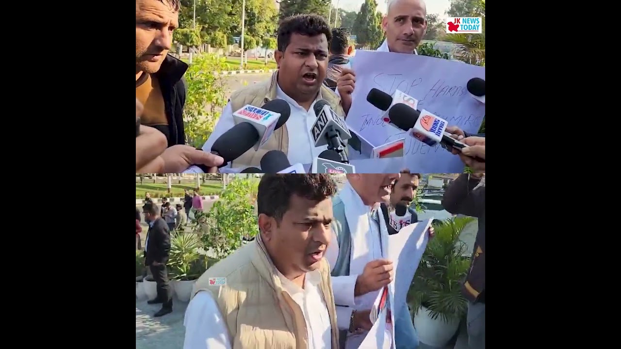 Congress MLAs protest harassment of Kashmiris in other states | JK News Today