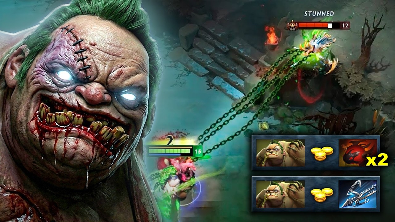 Raid Boss Pudge 30Kills x2 Heart Unkillable Rampage Dota 2