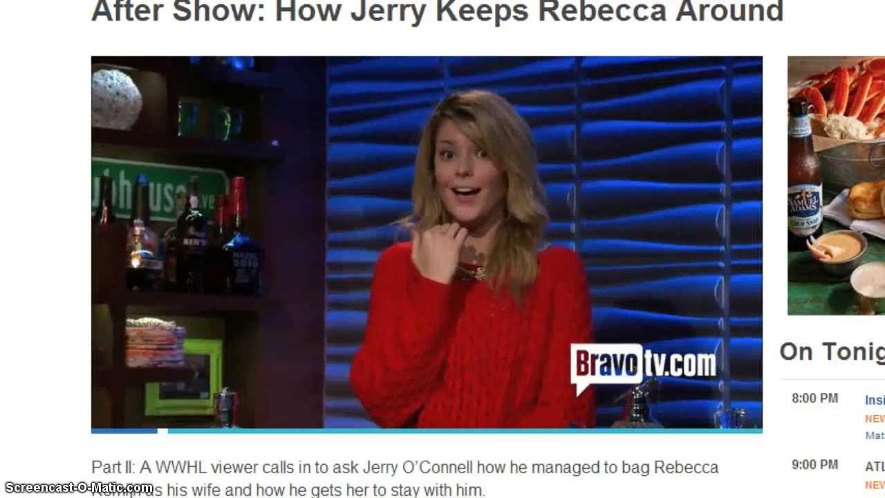 ME Talking to Grace Helbig on The WWHL after show February 19, 2014