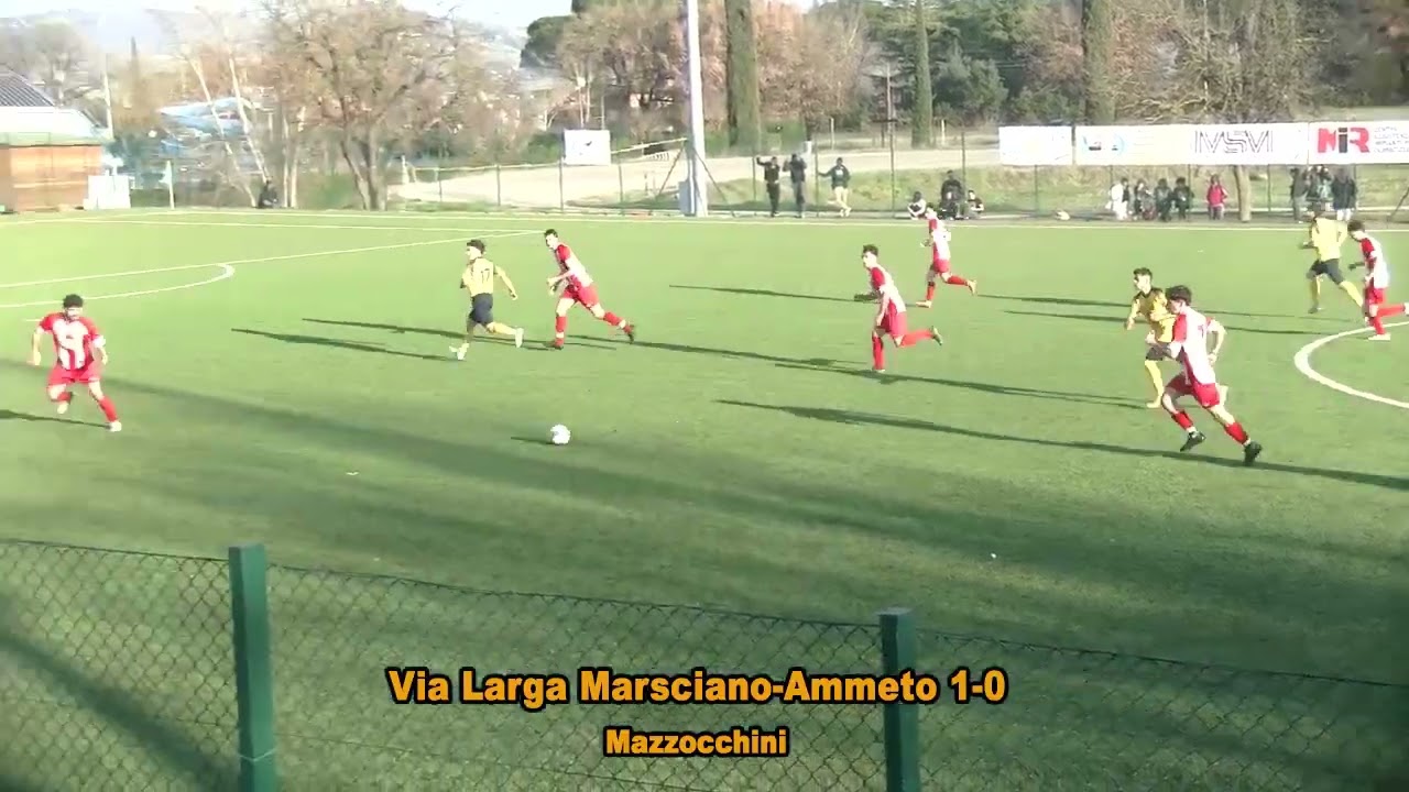 Via Larga Marsciano-Ammeto 1-0
