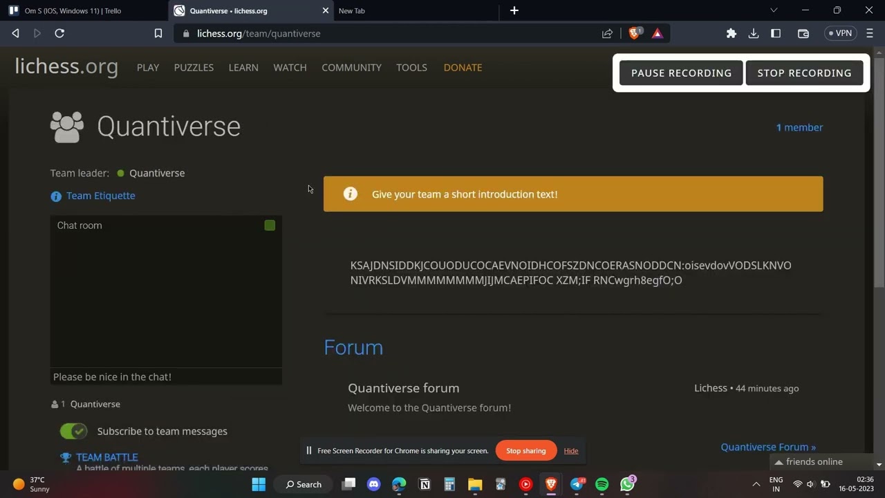 How To Create Team Tournament In Lichess (2023)