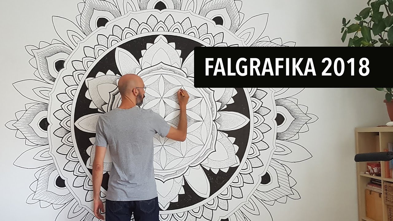 Mandala art - Falgrafika 2018