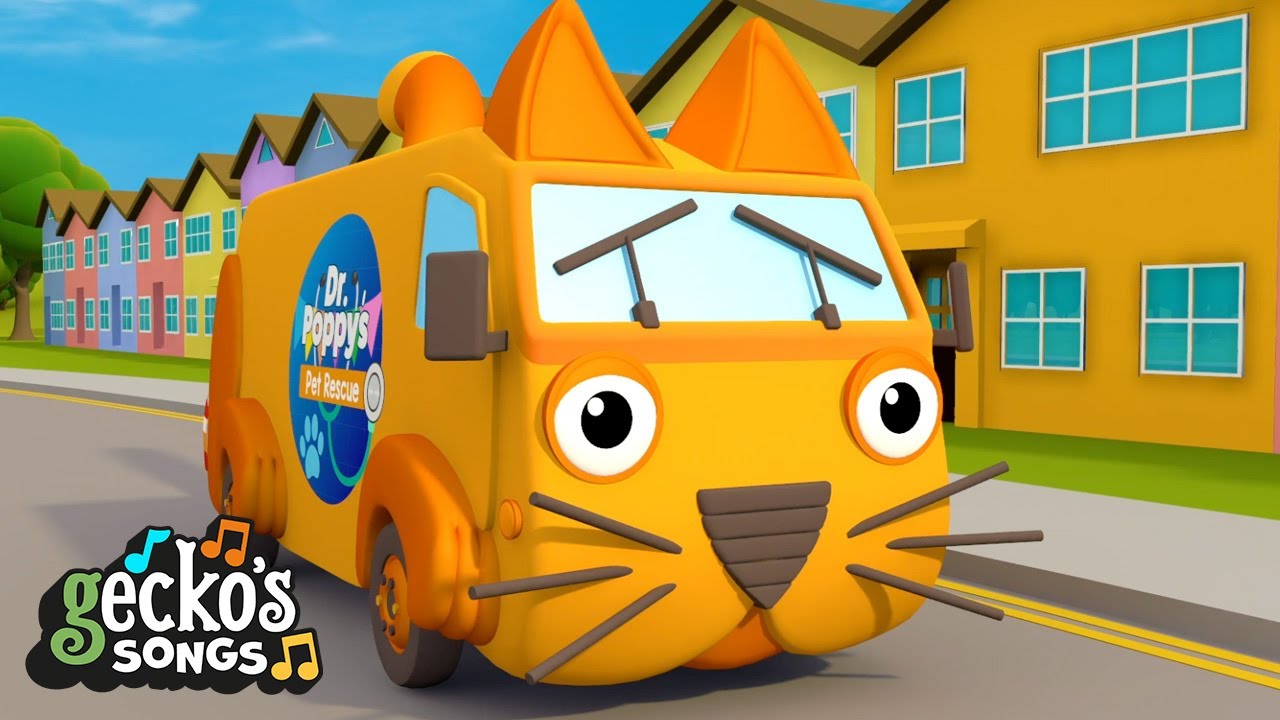 If You're Happy And You Know It V3｜Gecko's Garage Songs｜Kids Songs｜Trucks for Kids